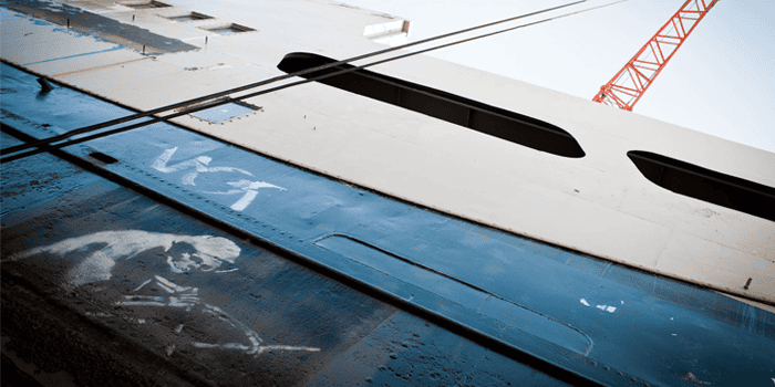 Electrical wiring and lighting setup on a boat for safety and functionality.