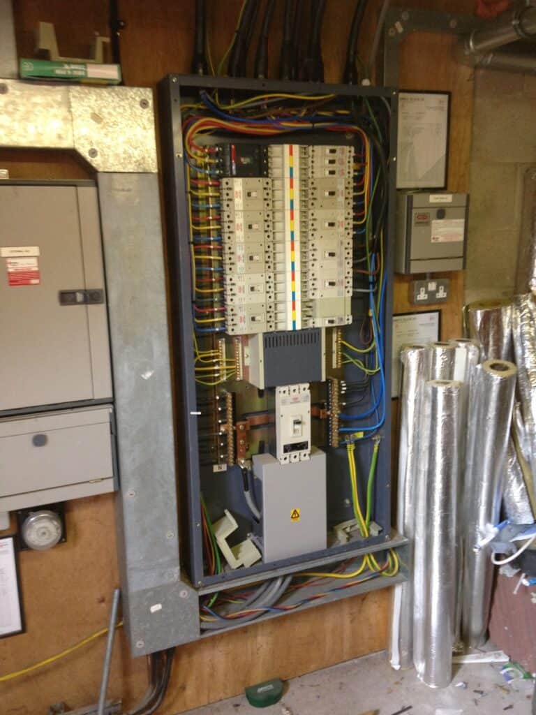 Replacement of obsolete mem sub main electrical distribution panel.