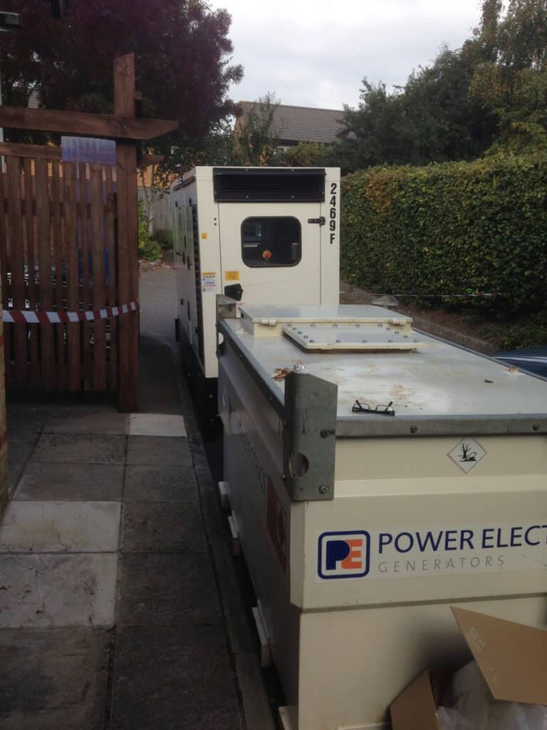 Replacement of outdated electrical sub main panel for improved safety and efficiency.